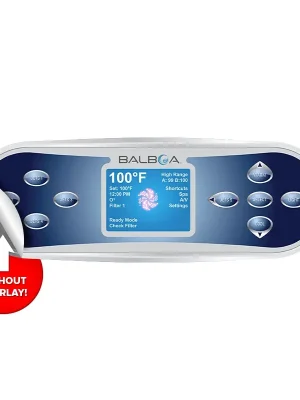 Cenová Bomba Balboa Ovládací panel TP800 - bez nálepky - 57240
