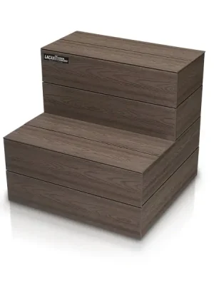 Schodiště Lacan COMPACT - S01/AMERICAN WALNUT - 18980-S01 Ihned K Objednání