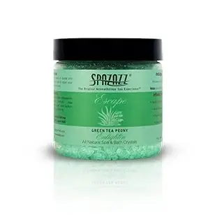 Značkový Aroma vůně pro vířivky Spazazz Crystals Green tea peony (113g)