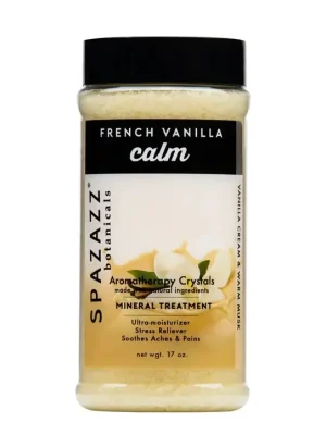 Sleva Aroma vůně pro vířivky Spazazz Crystals French vanilla (482g)