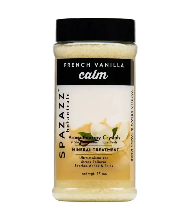 Sleva Aroma vůně pro vířivky Spazazz Crystals French vanilla (482g)