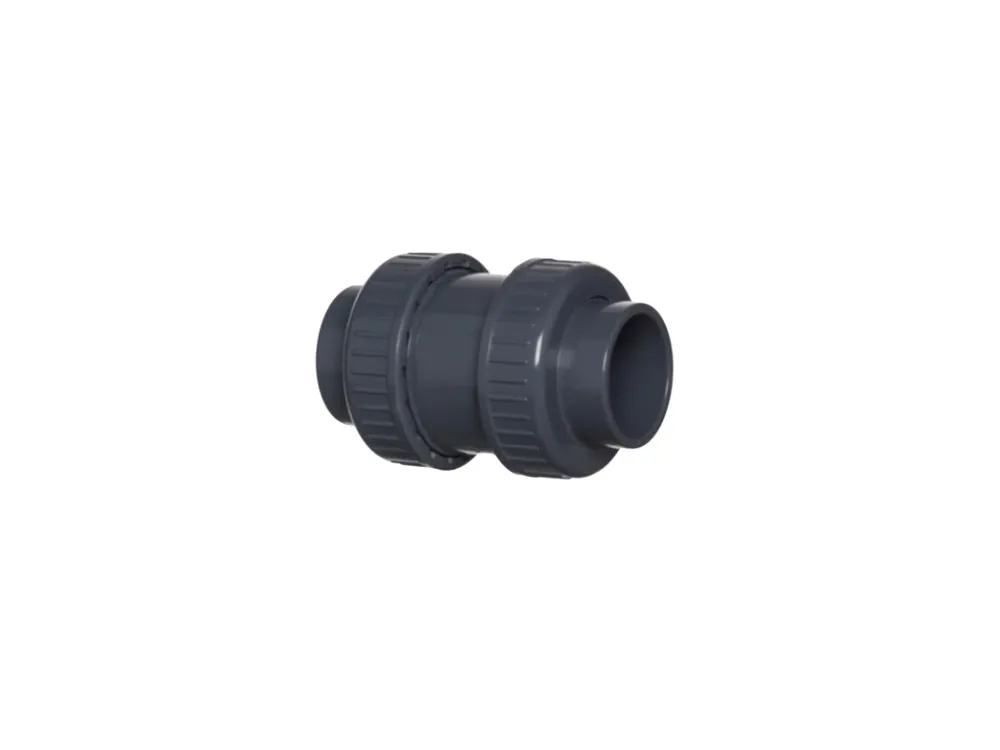 Zpětná klapka s pružinou 32 mm, PVC-U, 2x lepený spoj, Sezónní Sleva