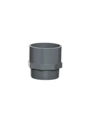 Akce PVC tvarovka - přechodka, vnější závit, 63mm x 2