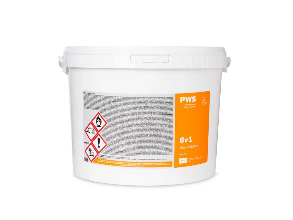 Přímo Od Výrobce Multi tablety 6v1 do bazénu 200g 10kg