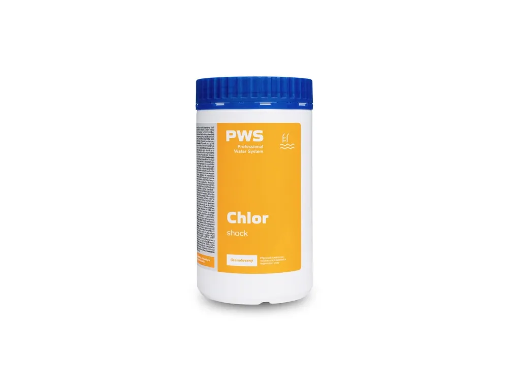 Sleva Chlor šok 1kg - organický granulát