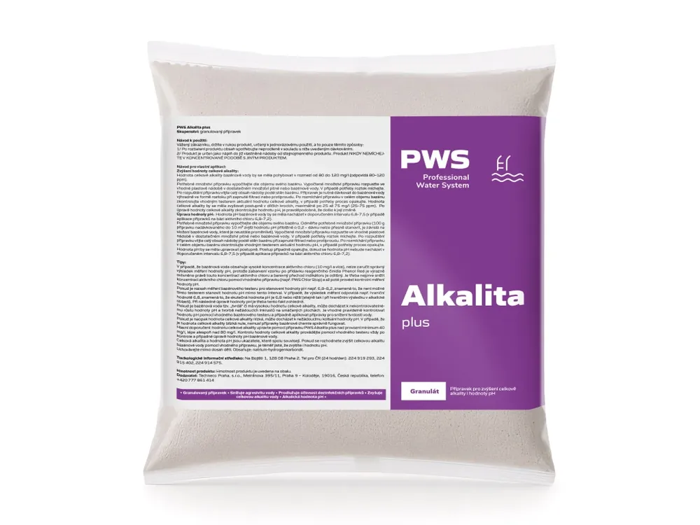 Novinka Alkalita plus 3kg doplnění