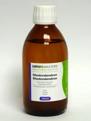 100% EO LOYLY MASTERS Rhododendron (250ml) BIO Cenově Výhodný