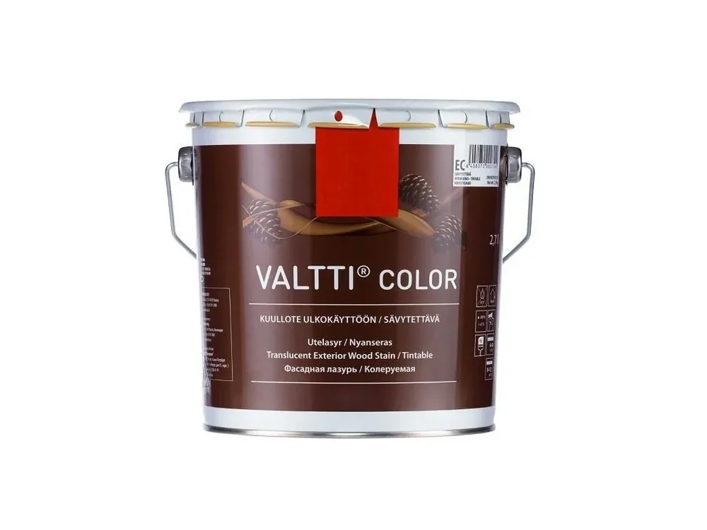 Akční Nabídka Valtti barva pro exteriér saun, černá 2,7 l