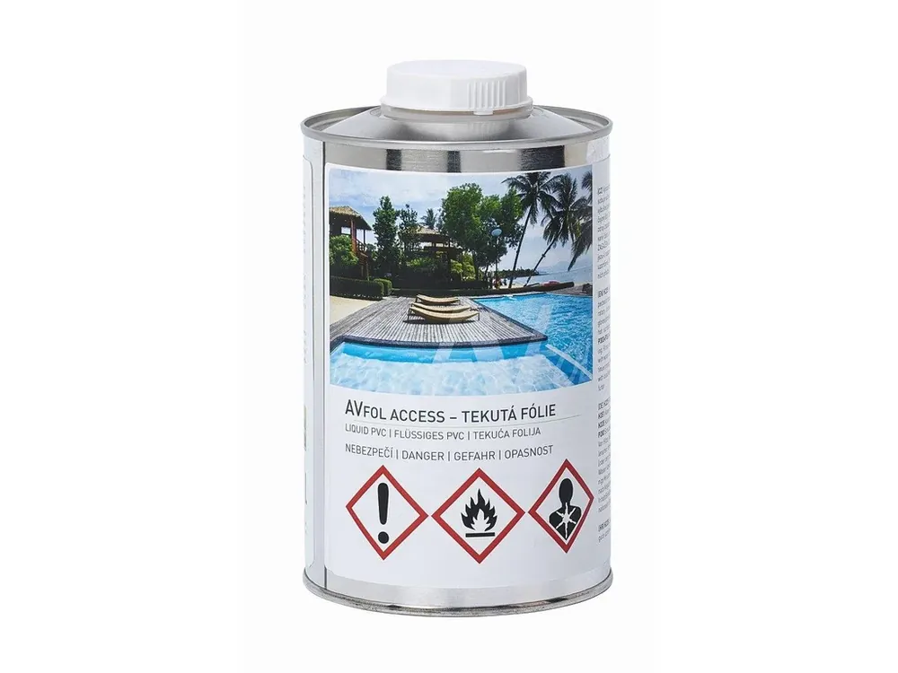 AVFol - tekutá PVC fólie - Modrá, 1kg Odeslání Ihned