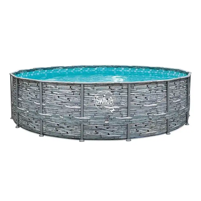 Bazén Swing Elite Frame 4,88 x 1,22 - Stone bez filtrace Zlevněný