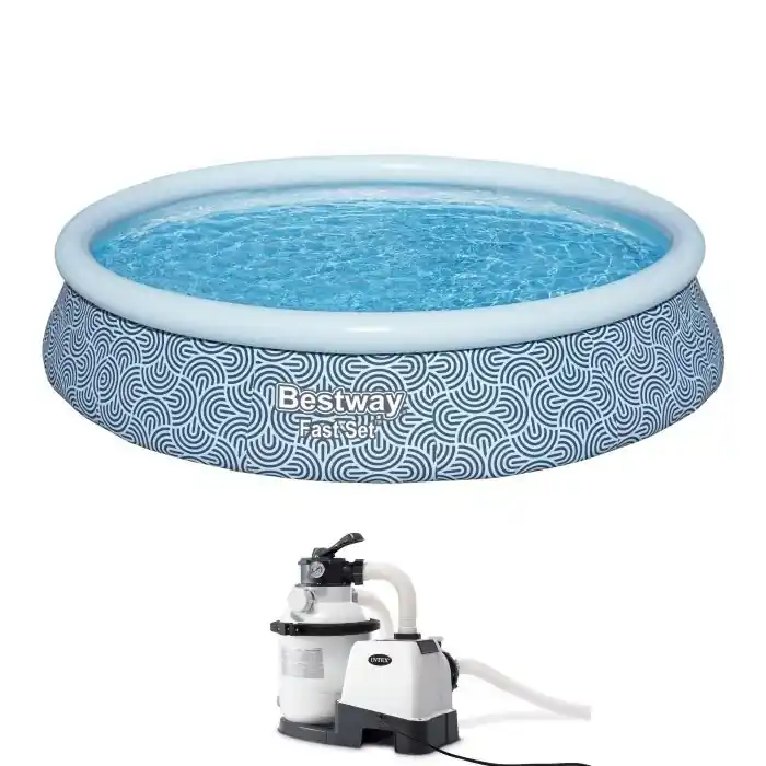 Kup Teď Bazén Bestway 3,96 x 0,84m písková filtrace 4m3/hod