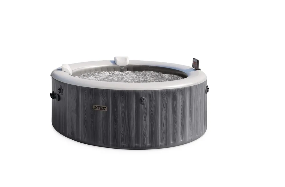 Zlevněný Vířivý bazén INTEX 28440NP Pure Spa Bubble Wood