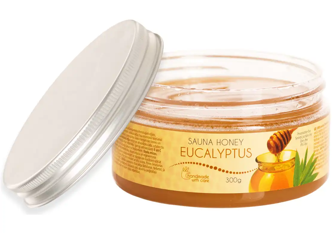 Med do sauny - vůně eukalyptu Výprodej