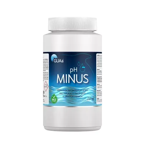 GUAa POOL pH minus 2,8 kg Ověřený