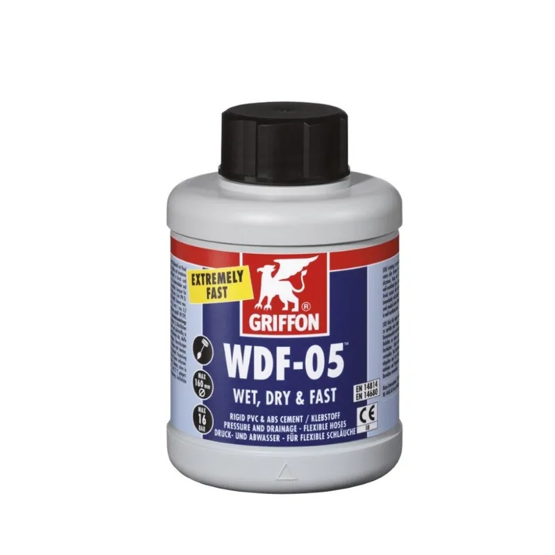 Přímo Od Výrobce Griffon WDF05, PVC lepidlo 500 ml se štětcem pro flexi hadice