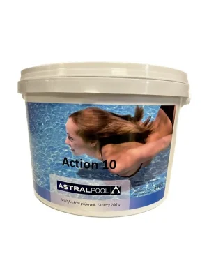 AstralPool ACTION-10 10v1 (chlór, flokulant, algicid atd.) 200g tablety 5 kg Odeslání Ihned