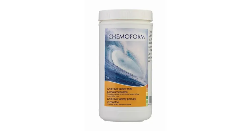 Autentický Chlórové tablety pomalurozpustné 20 g - mini 1kg