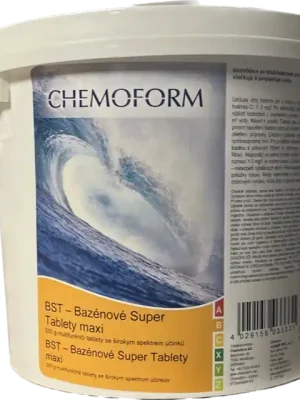 Akční Cena BST 3kg - multifunkční tablety 5v1 do bazénu, CHEMOFORM
