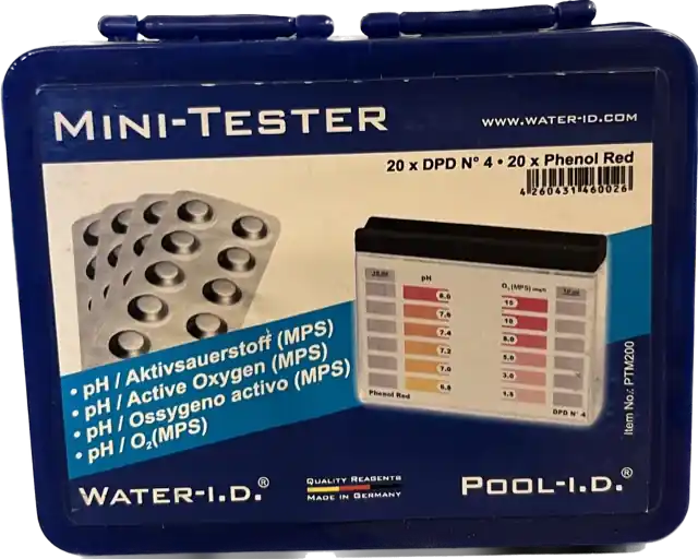 Tabletkový tester (O2/Ph) - pro měření vody při bezchlorové údržbě Aktuální