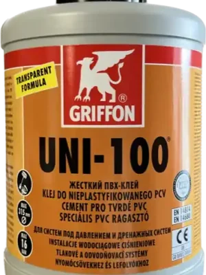GRIFFON UNI-100 PVC-U lepidlo 1000g Zlevněný
