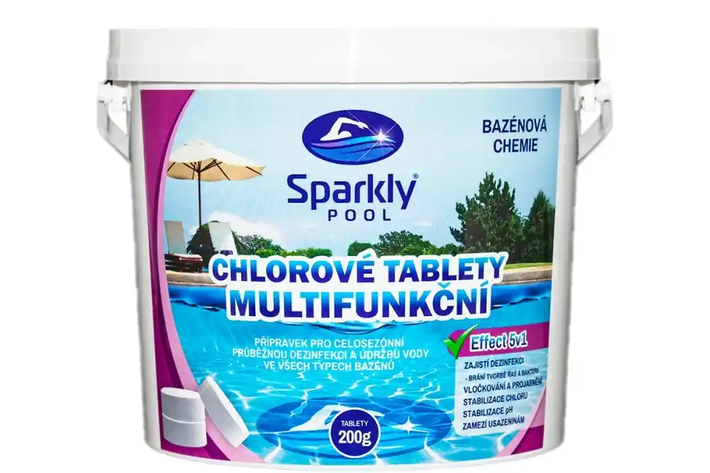 Oblíbený Sparkly POOL Multifunkční 5v1 tablety 200g 3 kg
